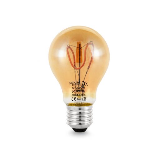 MINALOX LED izzó A60FSG E27/2W/24V/3000K