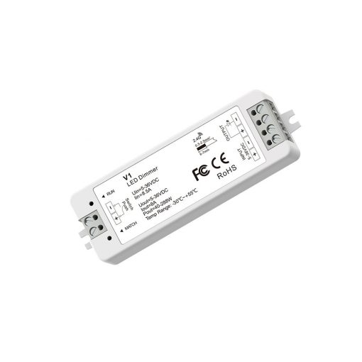 1CH*8A 5-36VDC PWM dimmer, Push-Dim V1