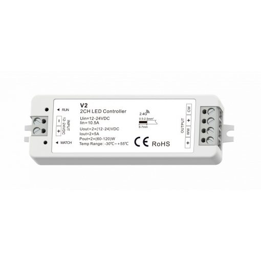 2CH*5A 12-24VDC PWM dimmer V2